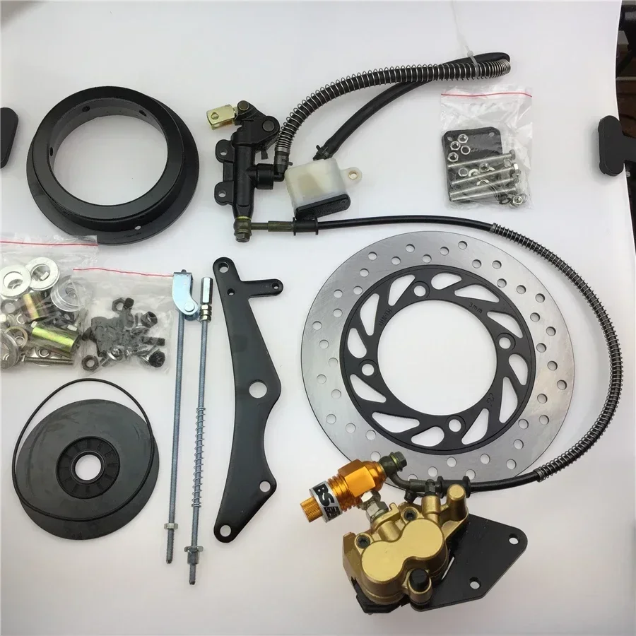 For Qianjiang EN / YBR / GZ / GS / GN motorcycle inner hub 13cm motorcycle modified disc assembly kit disc with ABS
