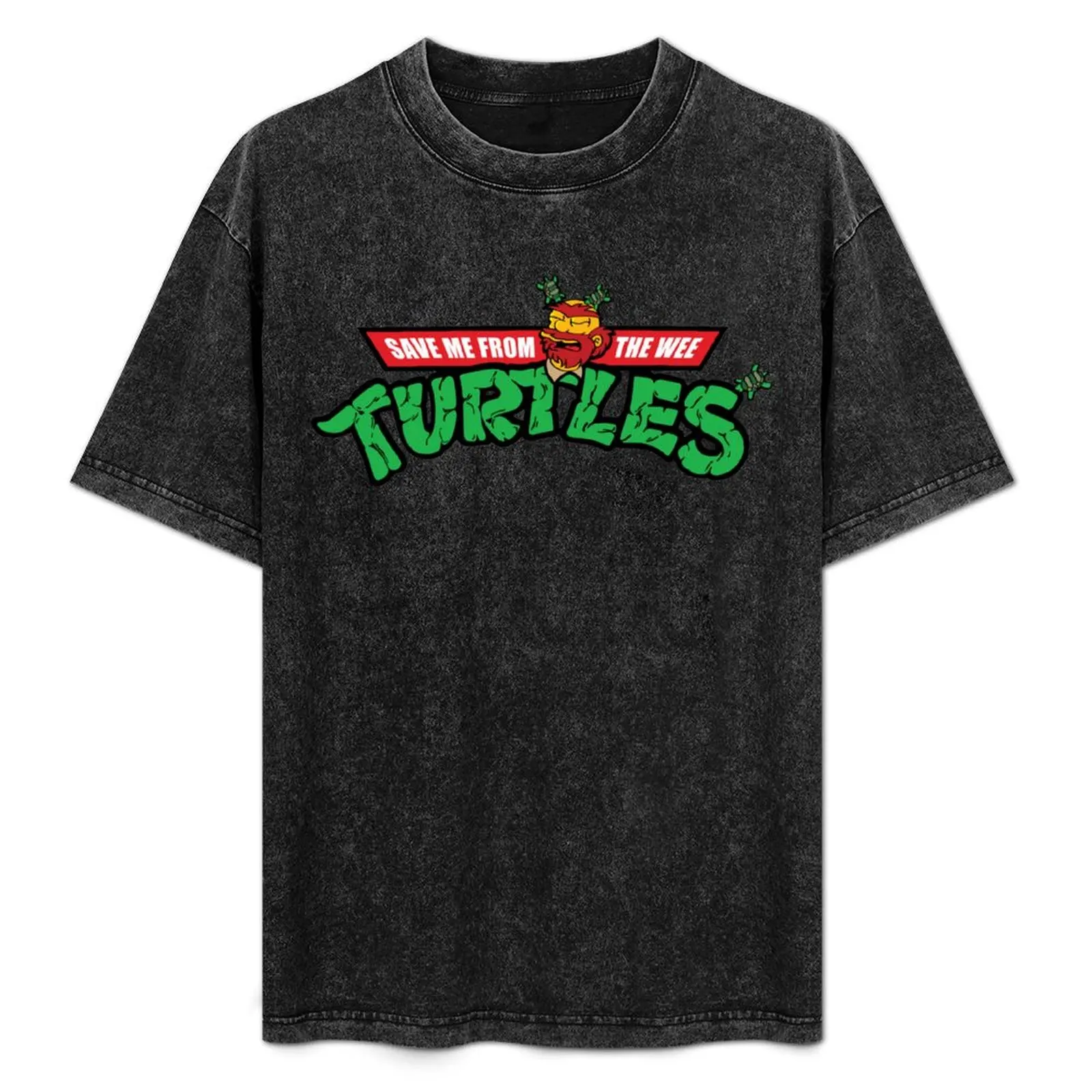 

Save Me From The Wee Turtles T-Shirt summer 2025 cheap stuff oversize t-shirts man funny t shirts men