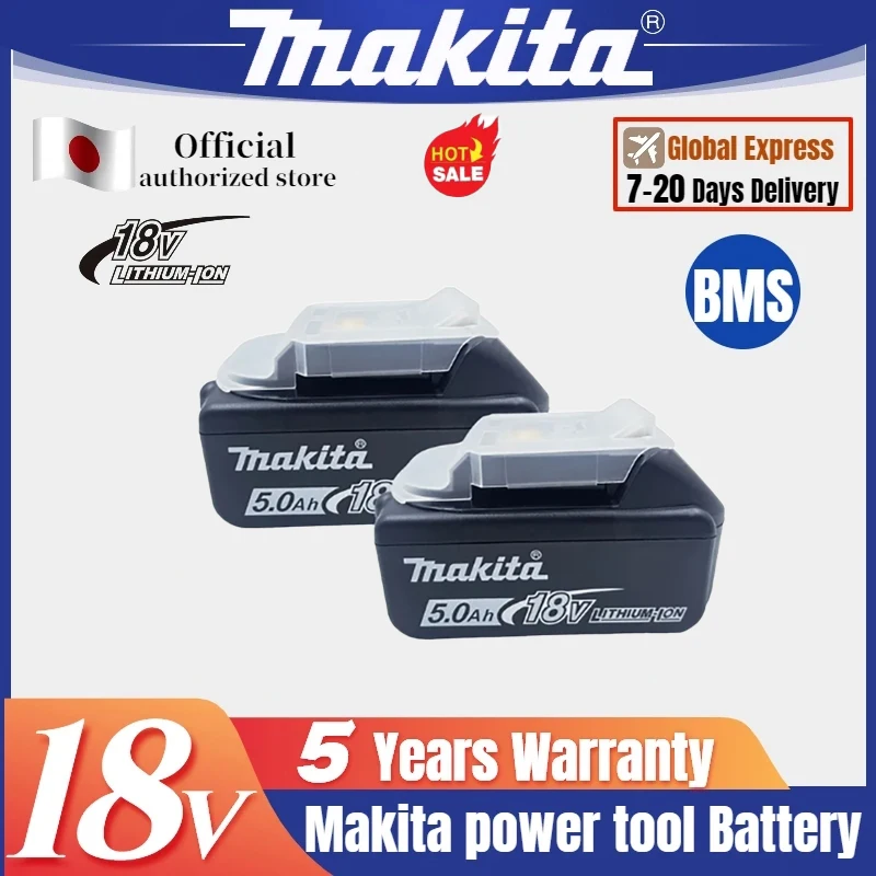 3Ah/5Ah/6Ah  Makita 18V Original bl1840  Li-Ion Battery For Makita LXT  TW251D  TD251DZ BL1830 BL1815 BL1860   BL1850