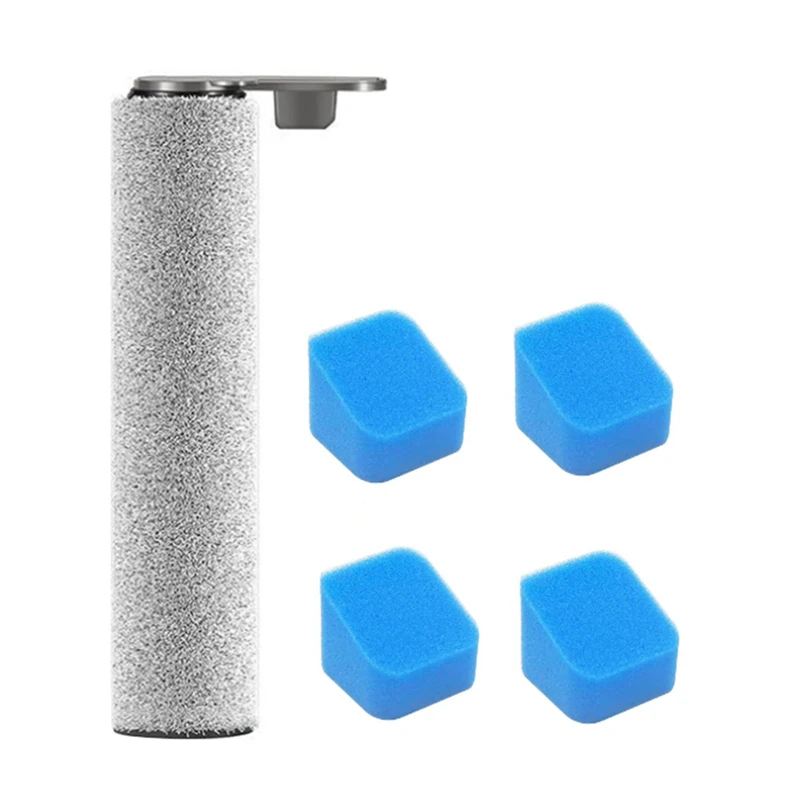 For Midea GX5 Pro / X6 Pro / G9 Floor Scrubber Vacuum Accessories Roller Brush Washable Sponge