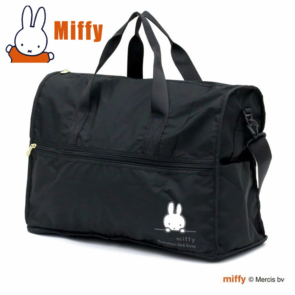 

Kawaii Miffy Travel Bag Cute Portable Duffel Folding Large Capacity Suitcase Carry on Luggage Clothes Storage Girl Gift