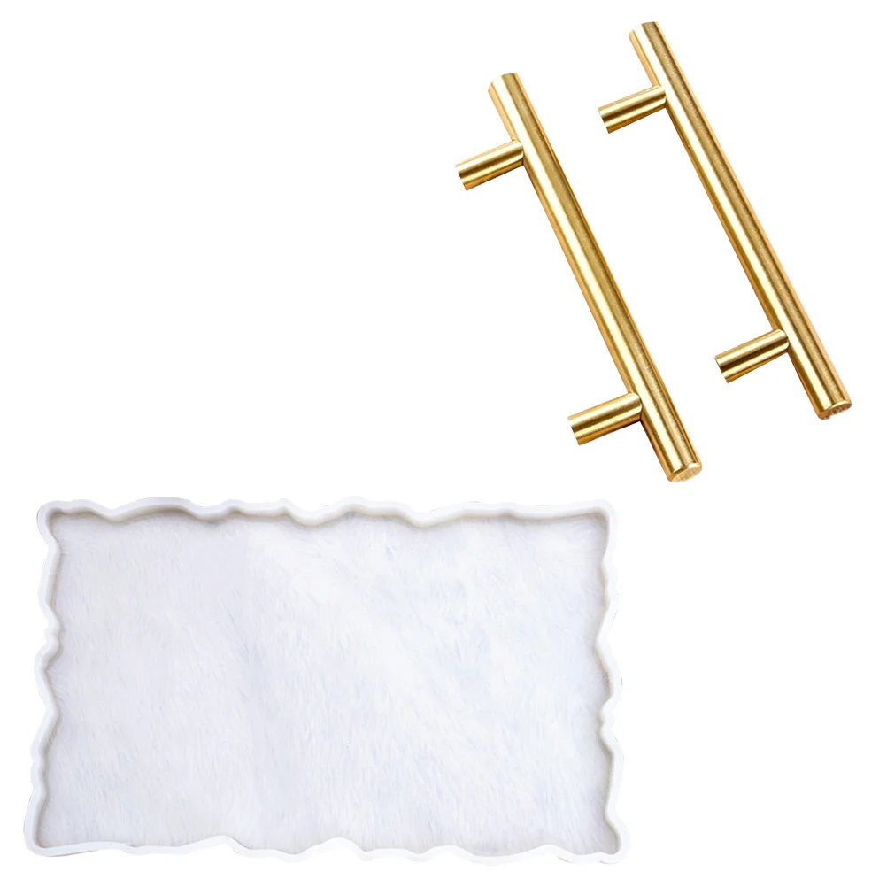 1 مجموعة قالب من السيليكون لتقوم بها بنفسك صينية الحرفية عدة راتنجات الايبوكسي كريستال لوحة الملحقات السلس غير عصا سهلة إزالة القوالب المجوهرات #6