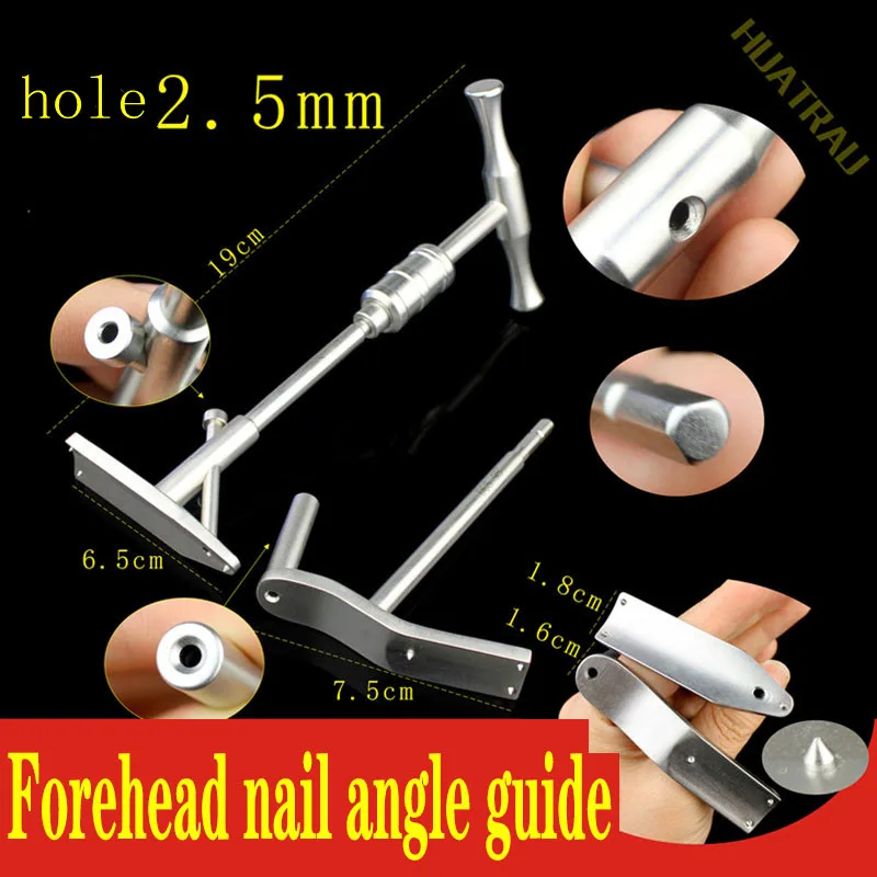 

femur Goose head nail bone screw angle guider DHS DCS ruler orthopedic instrument tension Kirschner wire 2.5 needle guide handle