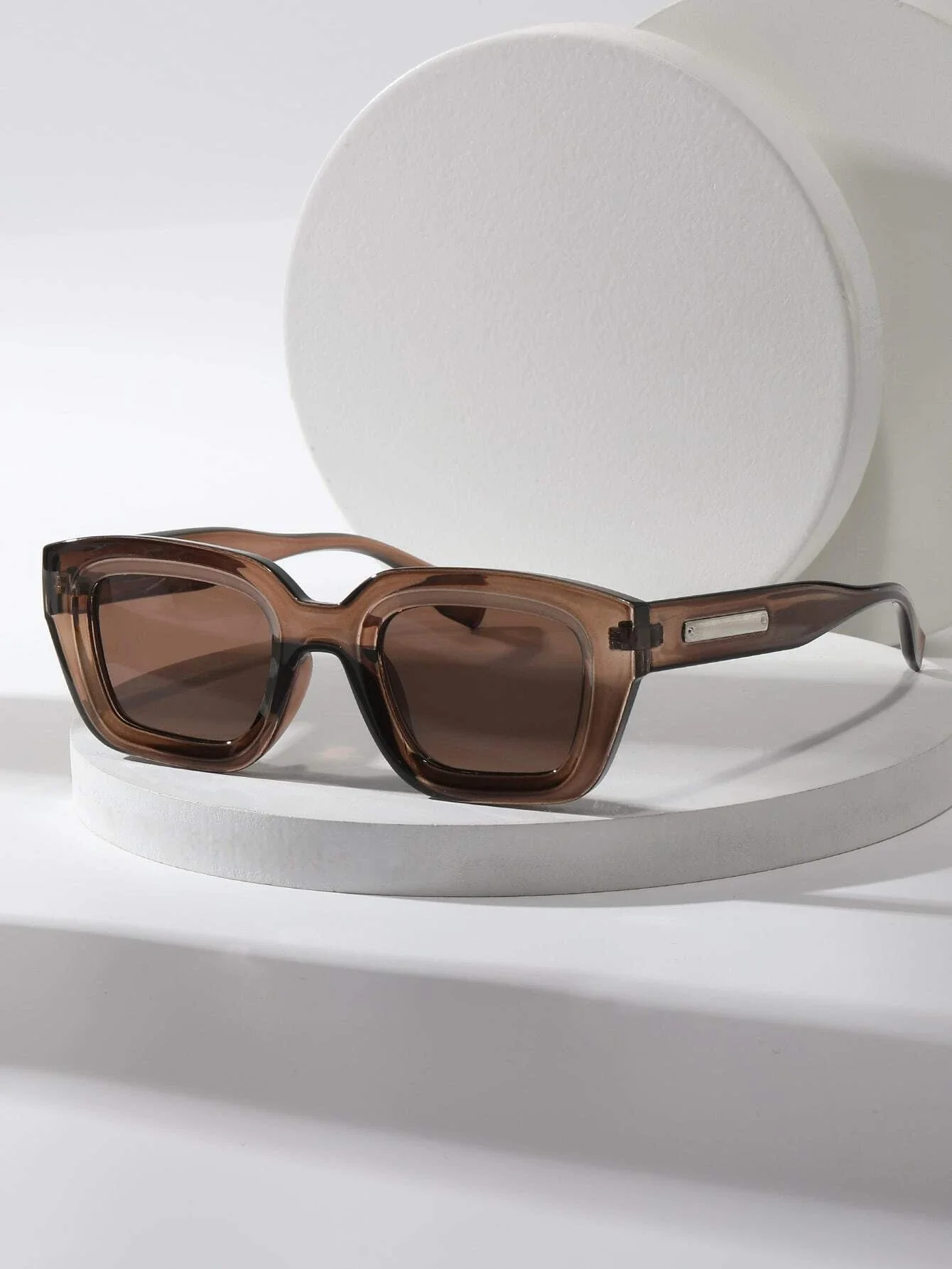 

Square Frame Retro Fashion Sunglasses Casual Shades Beach Accessories