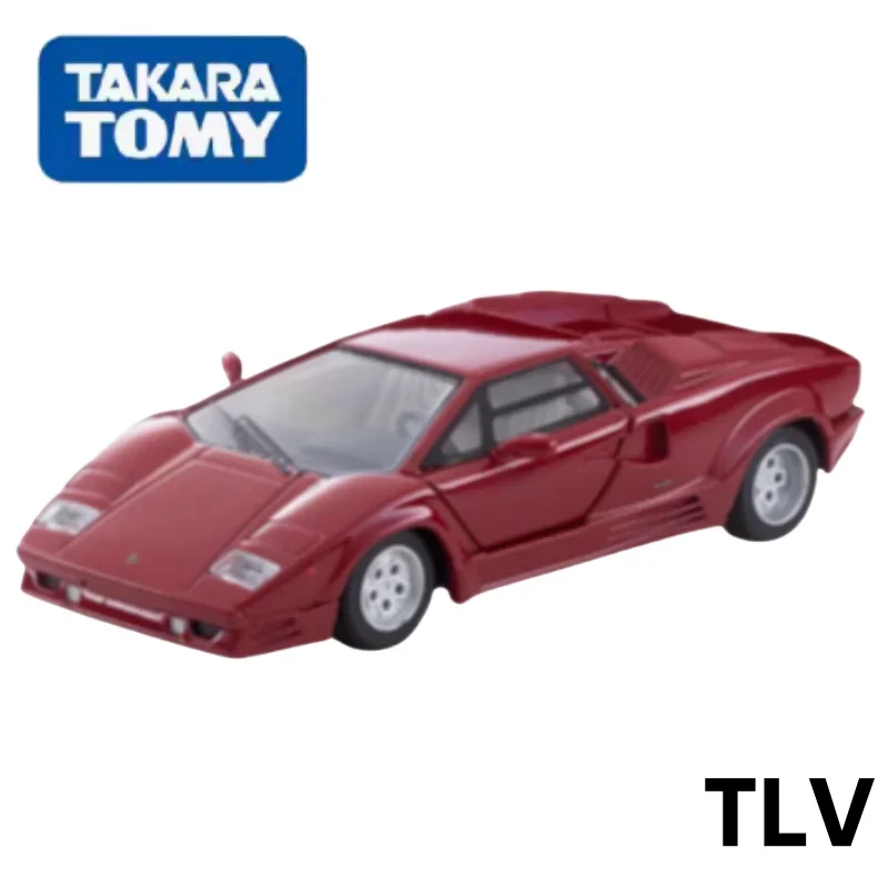 TOMYTEC TLV 1:64 Lambokini Kontash 25 aniversario aleación fundido a presión modelo de pantalla estática, colección de niños modelo de coche de juguete.