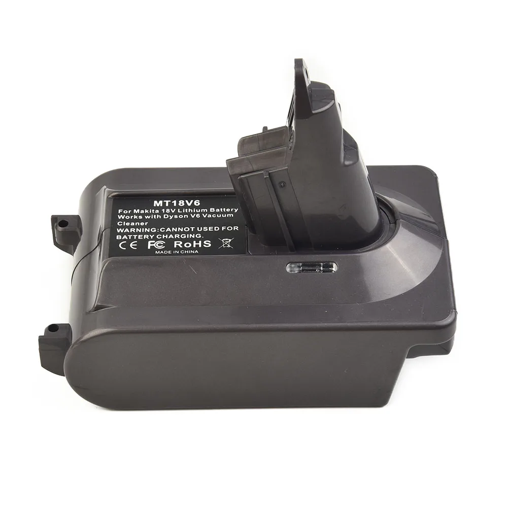 

Brand New Li-ion Battery Converter Replacement Tool 1pcs 8000mAh Accessories Adapter For Dyson V6/V7/V8 Battery