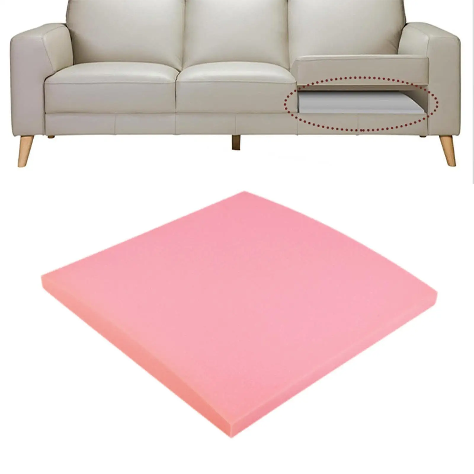 

Couch Cushion Support, Insert under Couch Seat ,Heightening Mat, Slip Resistant Sofa Bed Support Sag Repair for Chair