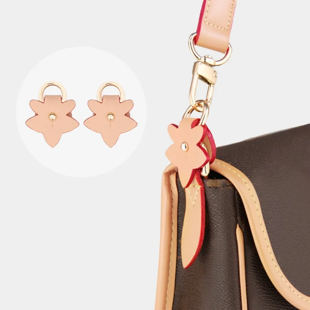 1Pairs PU Leather Anti-Wear Buckle Anti-abrasion Anti-Wear Bag Strap Transformation Punch-Free Bag Protection Buckle