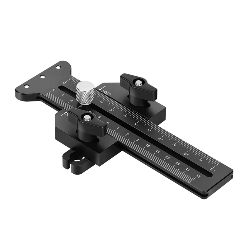 

ABSQ-Fast Thin Ripping Guide, For Table Saw Jig Guide, Thin Rip Jig For Making Repetitive Narrow Strip Cuts, 3 Pulleys