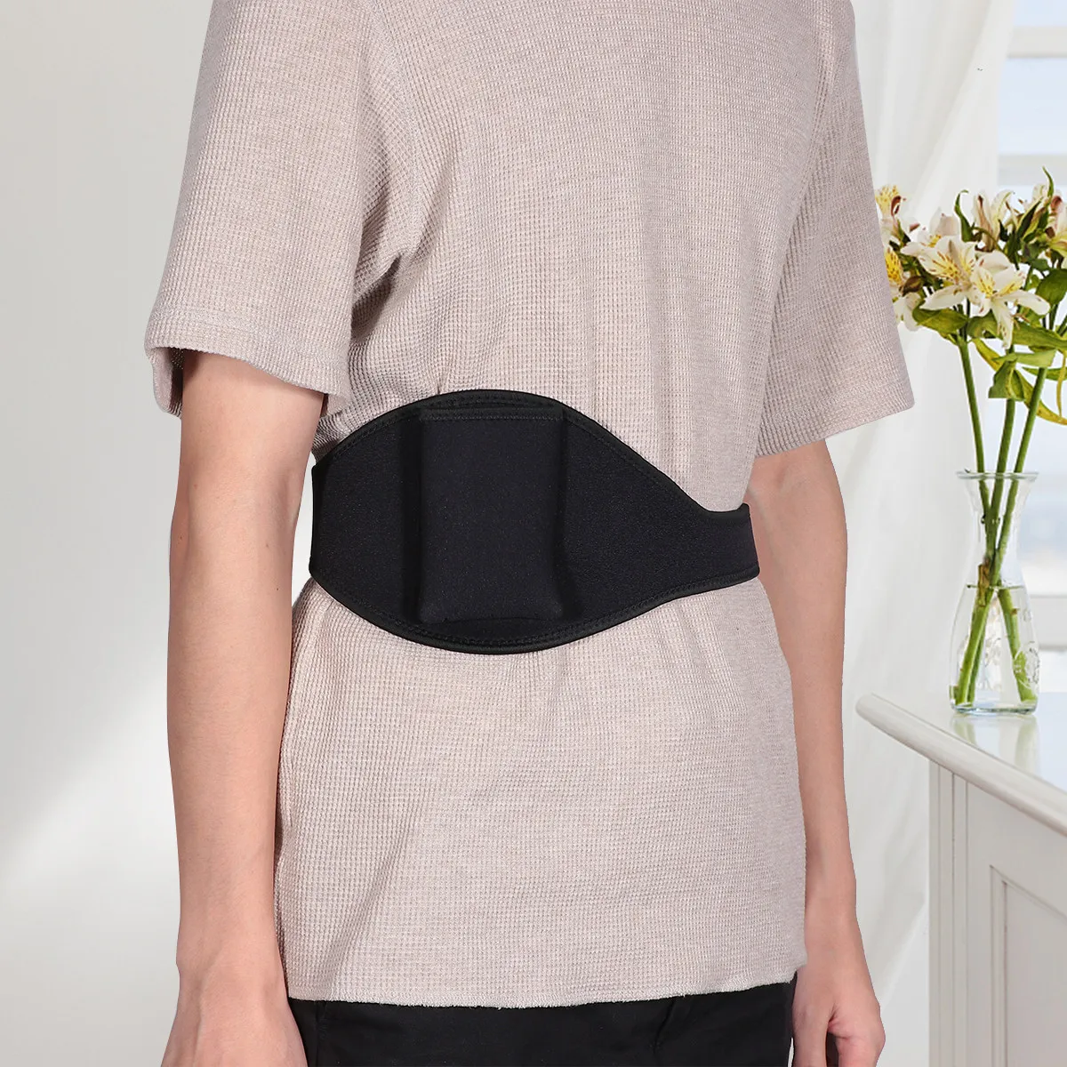 

Microphone Transmitter Pouch Lightweight Carrying Case Adjustable Belt For Most Mic Belts Enhanced Edges