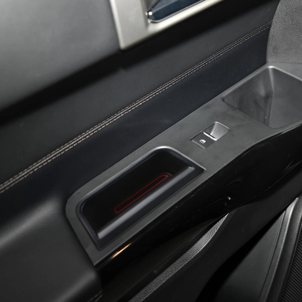 Car Organizer Door Armrest Handle Storage Box Tray for Ford Explorer 2020 2021 2022 2023 XLT Limited Base Interior Accessories