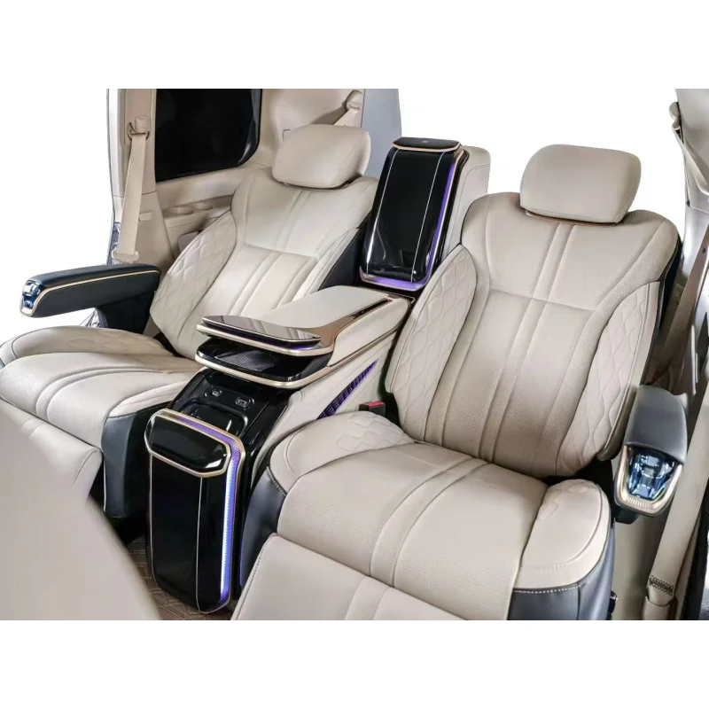 

Самые продаваемые сиденья LC серии (полный комплект из 2-х частей) для среднего ряда, всесезонные, из кожи Zero Nappa, высокое качество