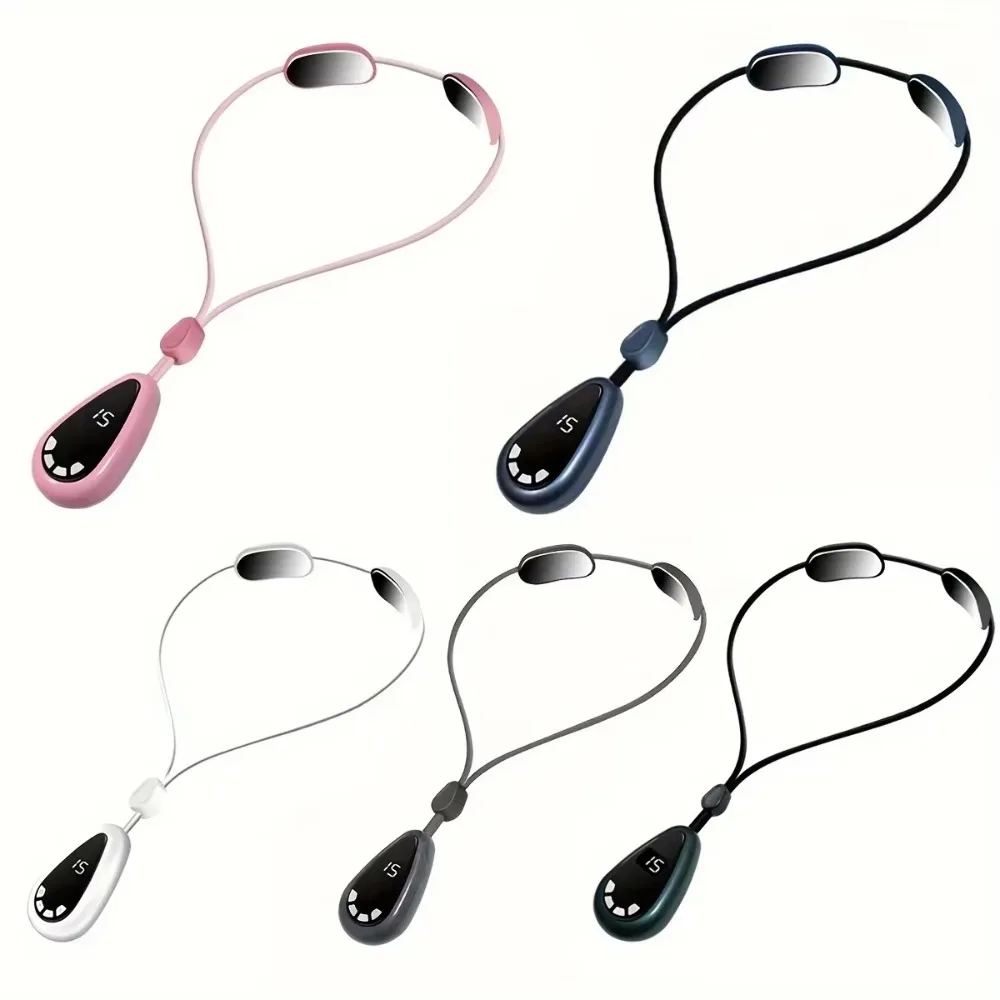 Intelligent Lymphatic Relief Neck Massager 5 Modes Constant Temperature Neck Massage Heated Massager 15 Gears Portable