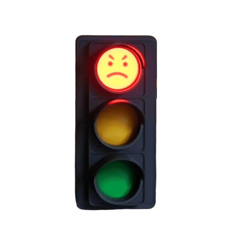 Traffic Signal Wall Light USB LED for Cafe Restaurant Decor Red Green Yellow Indicator Mood Lighting