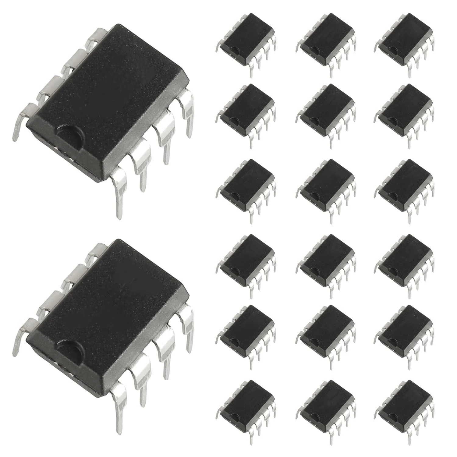 20pc TL072 072 Low Noise JFET Dual DIP8 Delay Op Amps Operational Amplifiers IC Chip