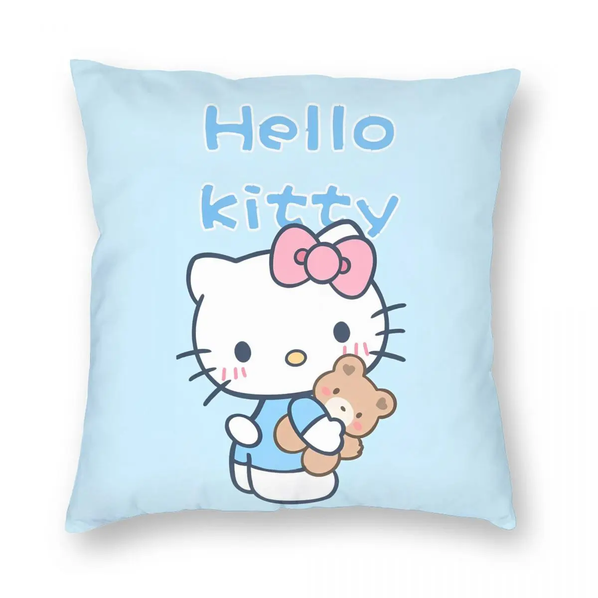 Sanrio Kawaii My Melody Pillowcase Soft Polyester Cushion Cover Decoration Anime Pillow Case Cover Bed Drop Shipping 45*45cm