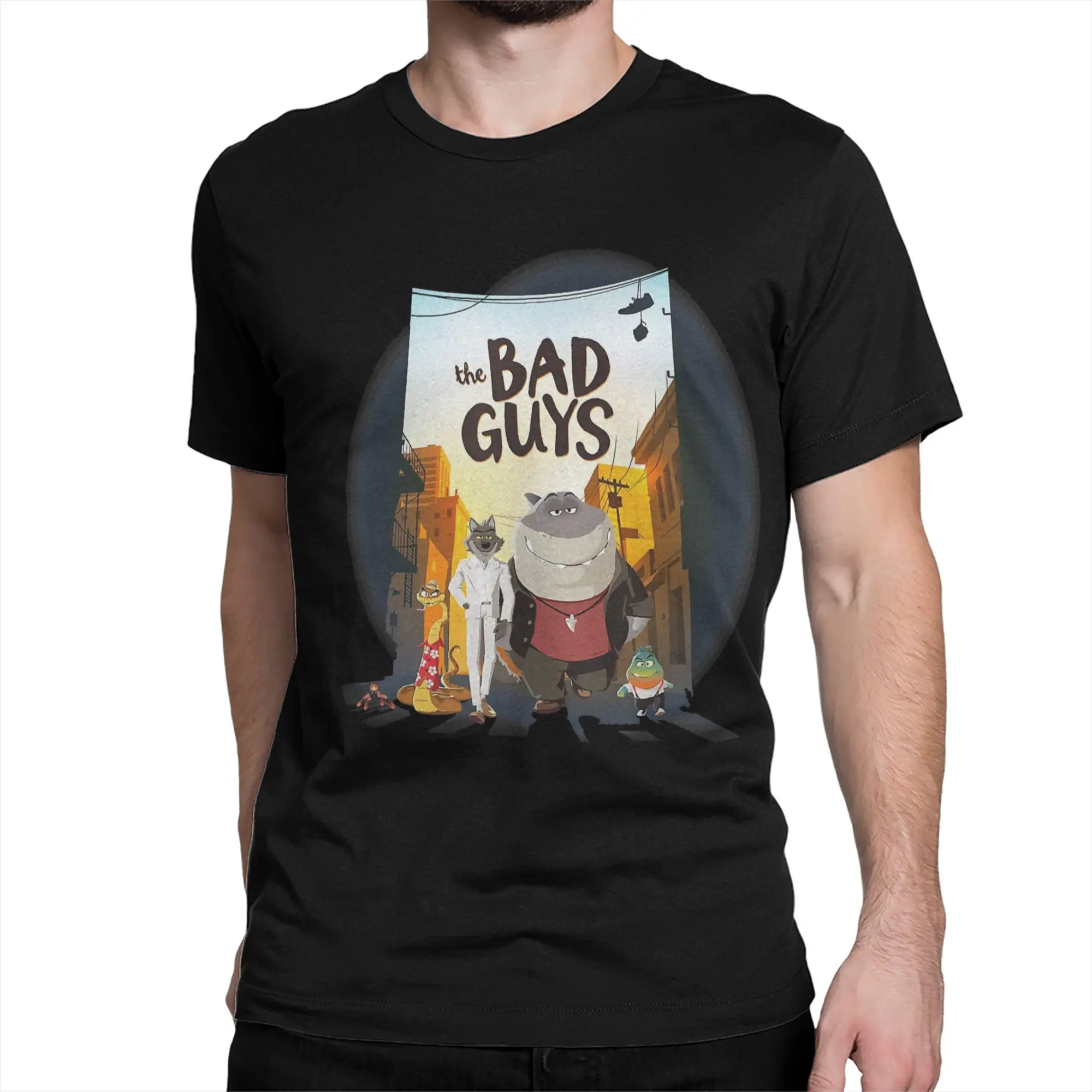 

Групповой фильм в стиле ретро 90-х The Bad Guys 2, аксессуары для мужчин и женщин, футболки из 100% хлопка, футболка с рисунком, одежда