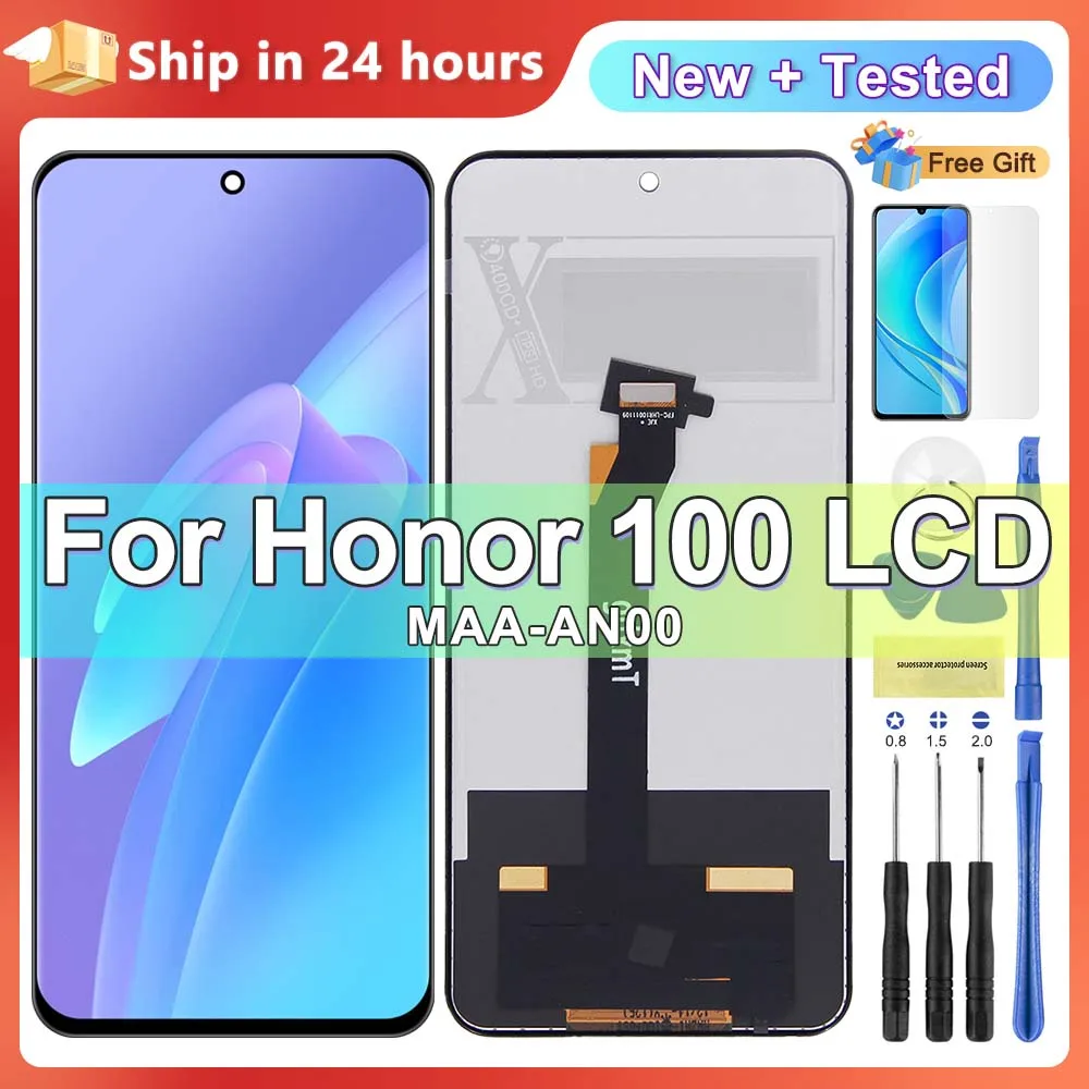 

Tested for Honor 100 LCD Display With Touch Screen Digitizer Assembly for Honor 100 MAA-AN00 LCD Display