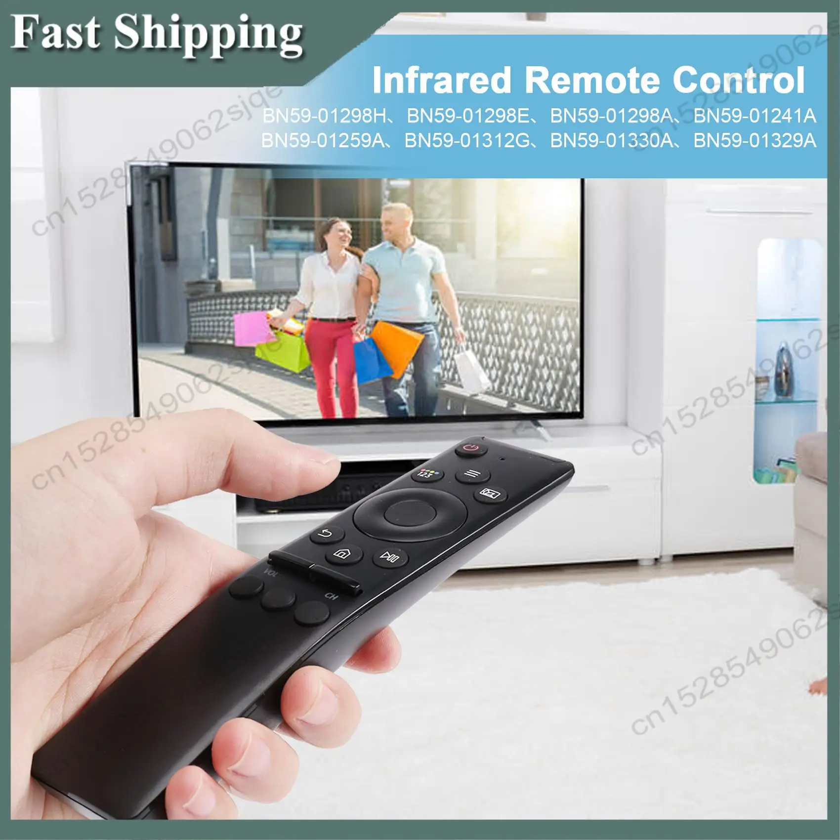 

-ABKM Универсальный для замены пульта дистанционного управления Smart TV, инфракрасный пульт дистанционного управления, с Netflix, Prime Video, кнопки Hulu