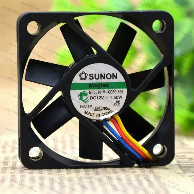 1PCS for Jianzhun SUNON MF50101V1-Q030-S99 5010 12V 1.5W 5cm 4-Wire PWM Cooling Fan