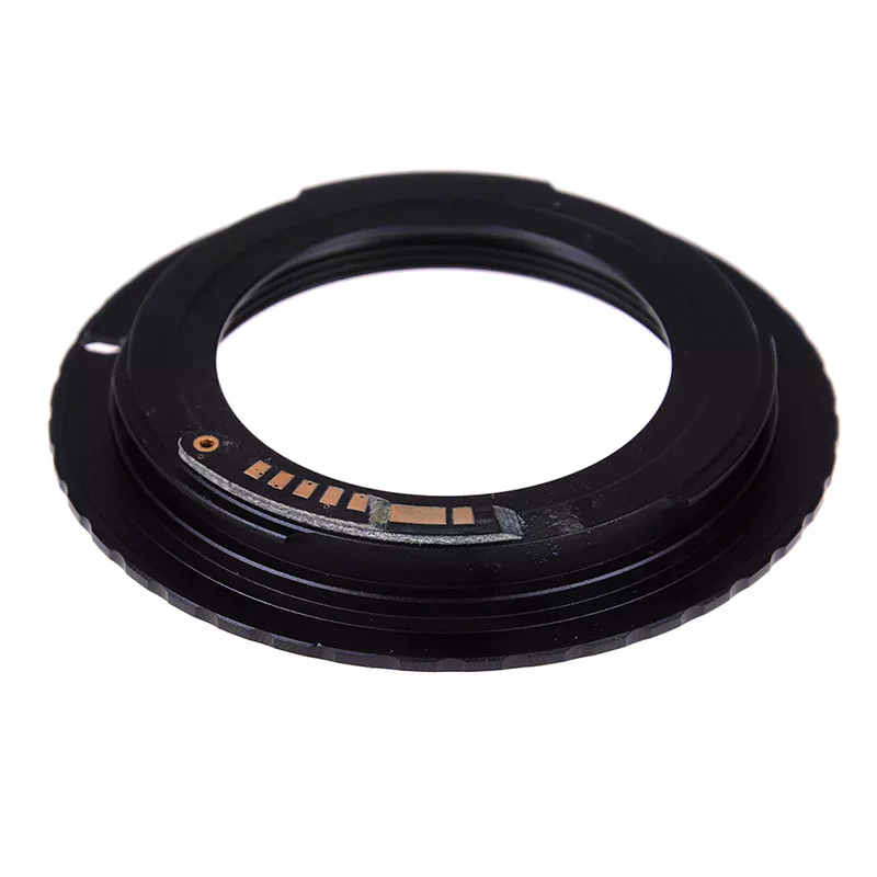 Aluminum M42 Screw Lens Adapter Ring for EOS EF Mount Compatible with AF III Confirm