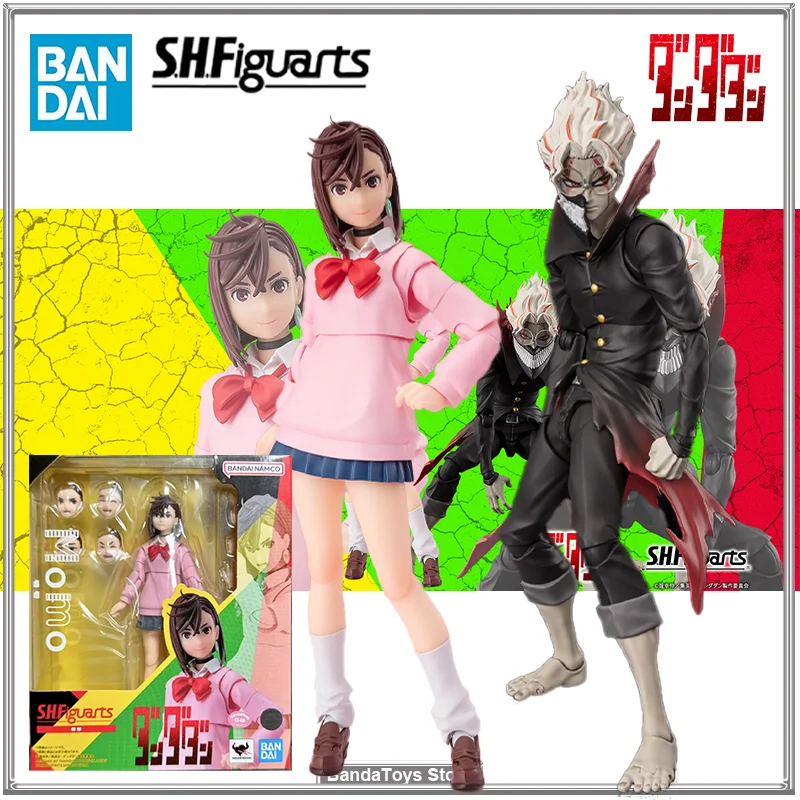 In Stock Original Bandai S.H.Figuarts Momo SHF Okarun TV Animation DAN DA DAN Anime Action Collection Figures Model Toys