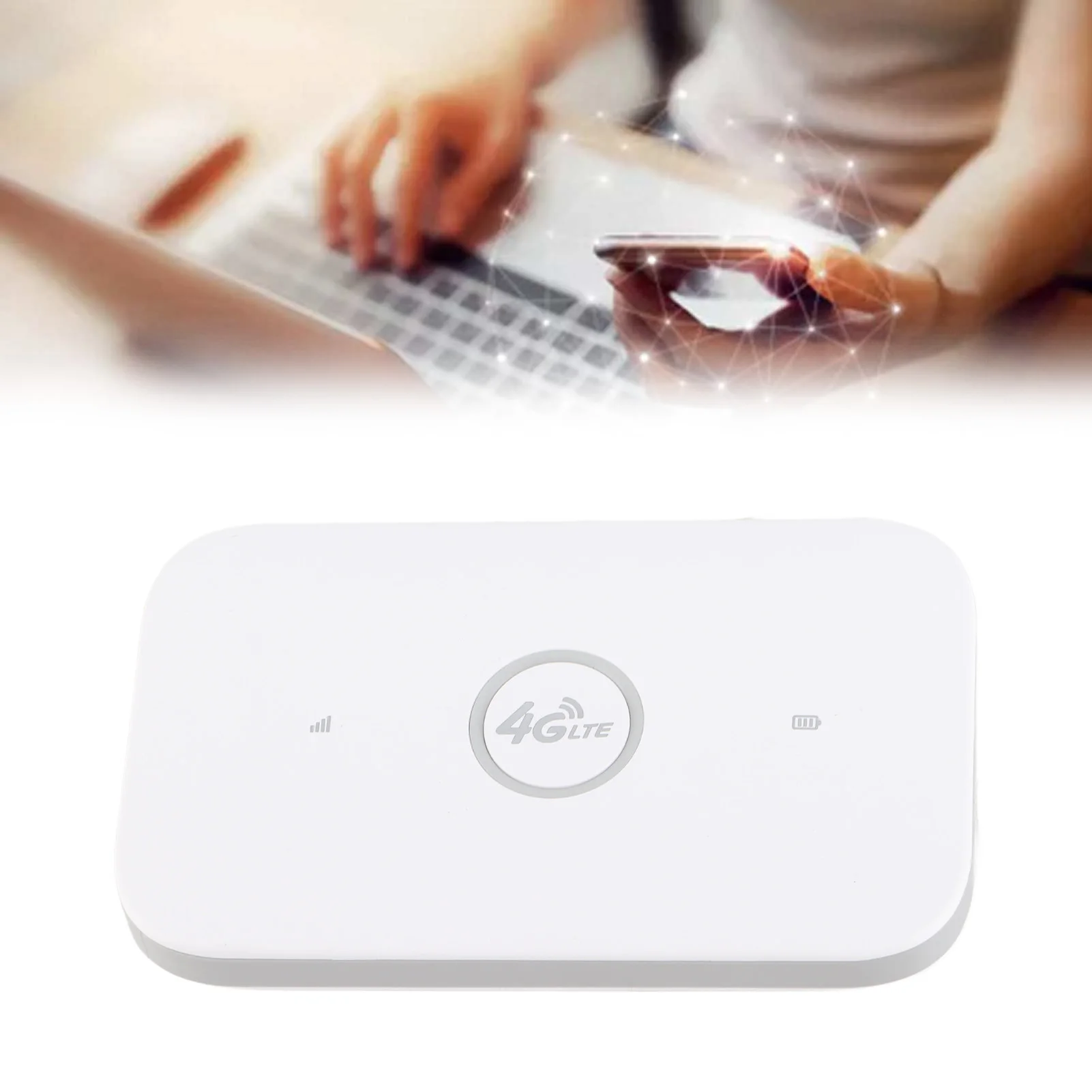 4G LTE Mobile Hotspot 150Mbps Mobile WiFi Router Connect Up to 12 Users for Remote Workers Portable WiFi 4G LTE Mobile Hotspot