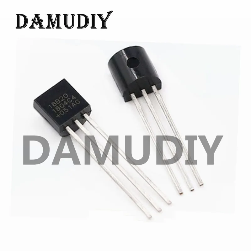 5PCS DS18B20 18B20 TO-92 Temperature sensor New and Origianl DS18B20 TO92 DS18B20 18B20