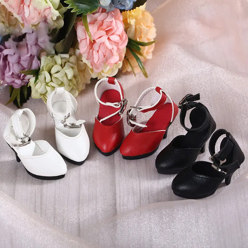 1/4 Bjd Doll Shoes Handmade Sandals 4.4cm * 2.1cm Doll Fashion High-Heeled Shoes For Dollfie Dream Luts Soom Dod Dollmore Luts