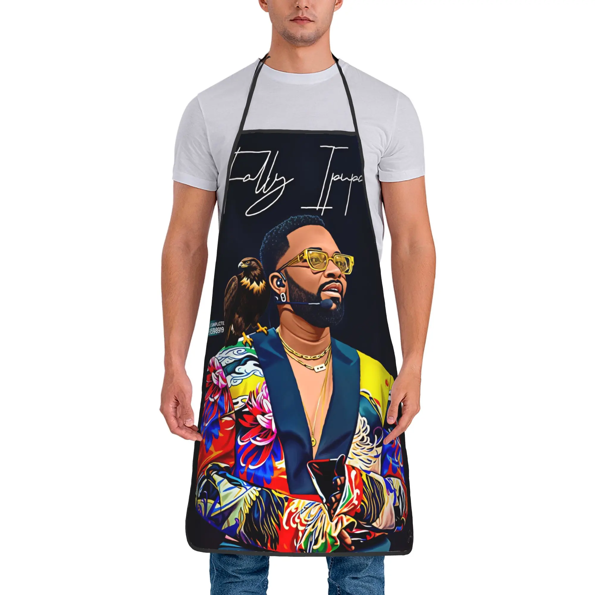 Модный кухонный фартук Fally ipupa для дома, без карманов