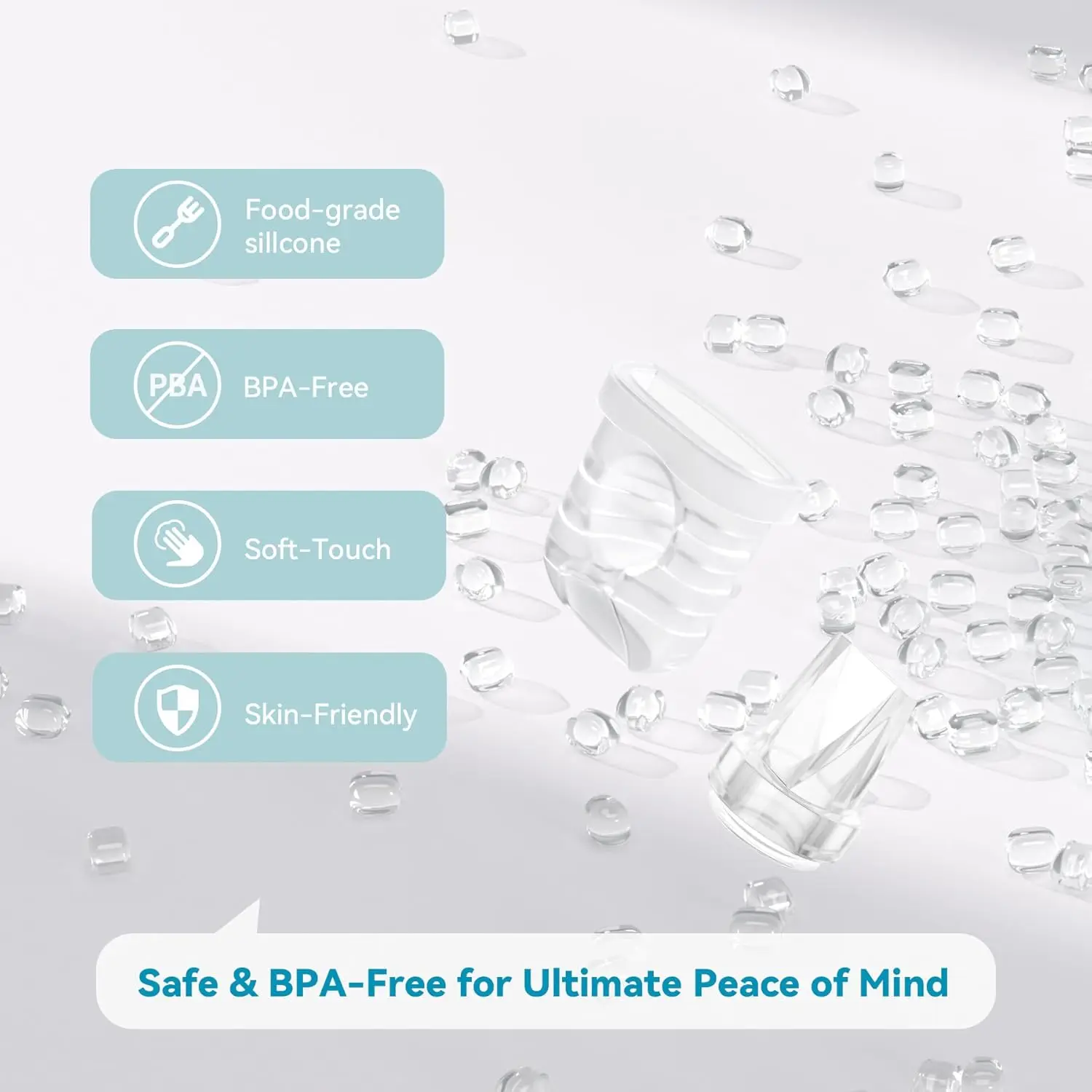 S32 Breast pump accessories wearable breast pumps compatible with S32 duckbill valve S32 diaphragm Silicone replacement parts