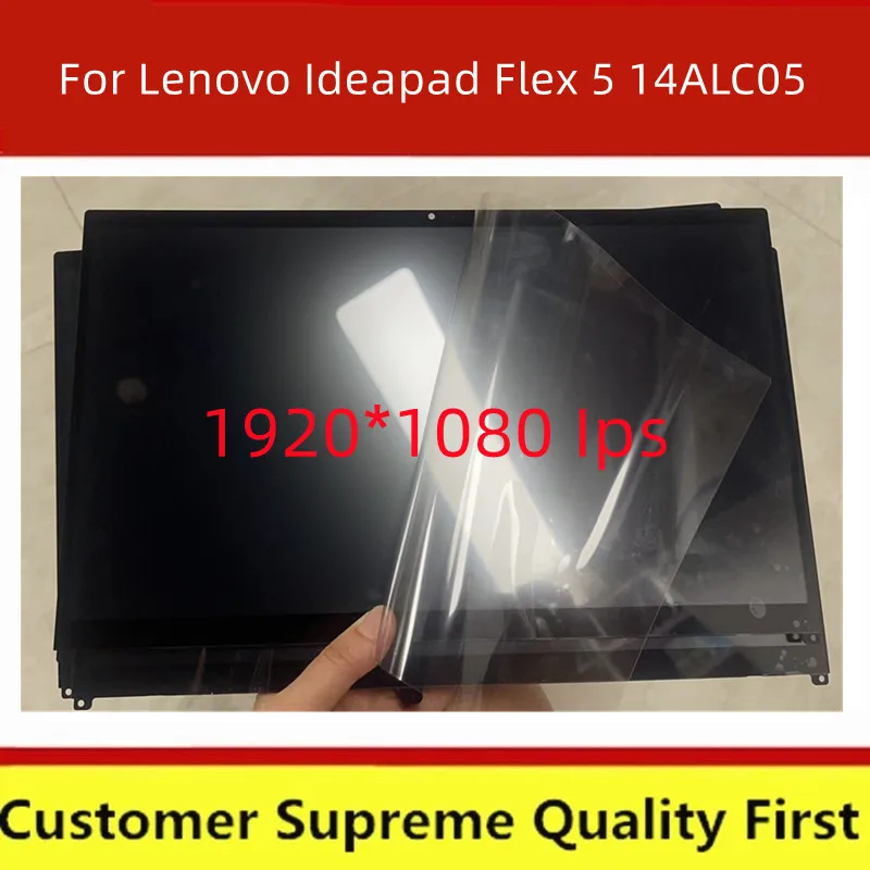 14''Touch Screen LCD For Lenovo Ideapad Flex 5 14ALC05 82hu 14ARE05 81x2 82df Flex 5-14IIL05 81ws 81x1 14ITL05 82hs 82lt