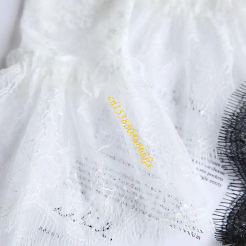 Laces y puños victorianos Conjuntos puñetazos con taselas cortas Coloque encaje encaje Accesorios ropa manga para