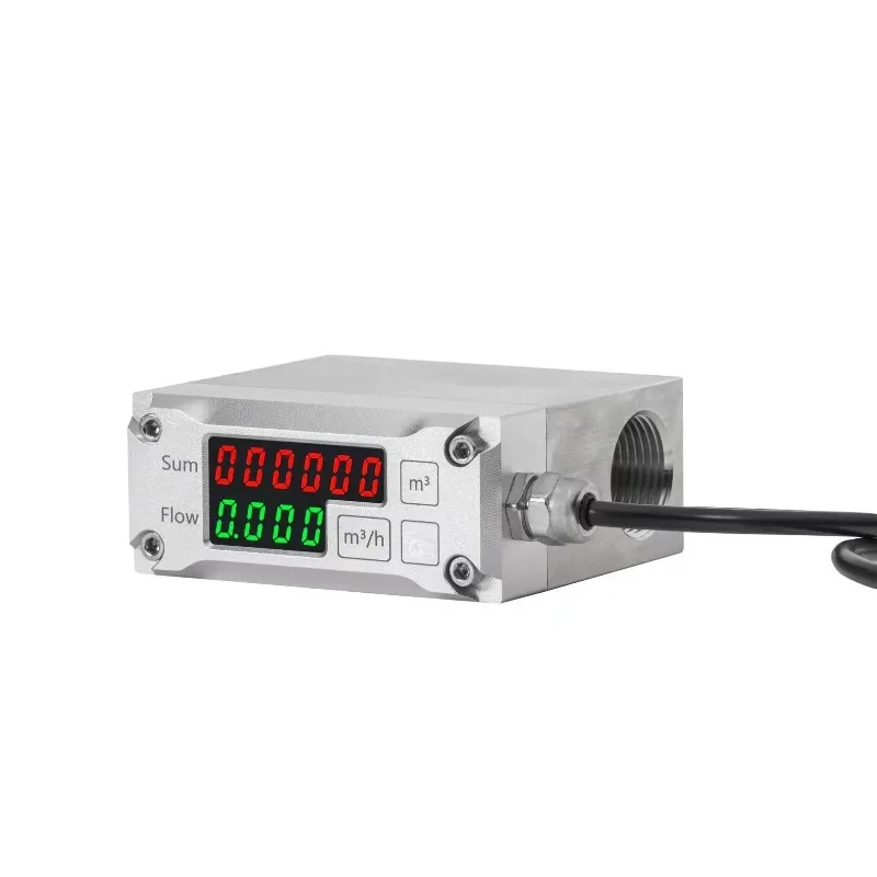 1Pcs high precision compression volume digital mass flowmeter high pressure MHMF4600 MF5612