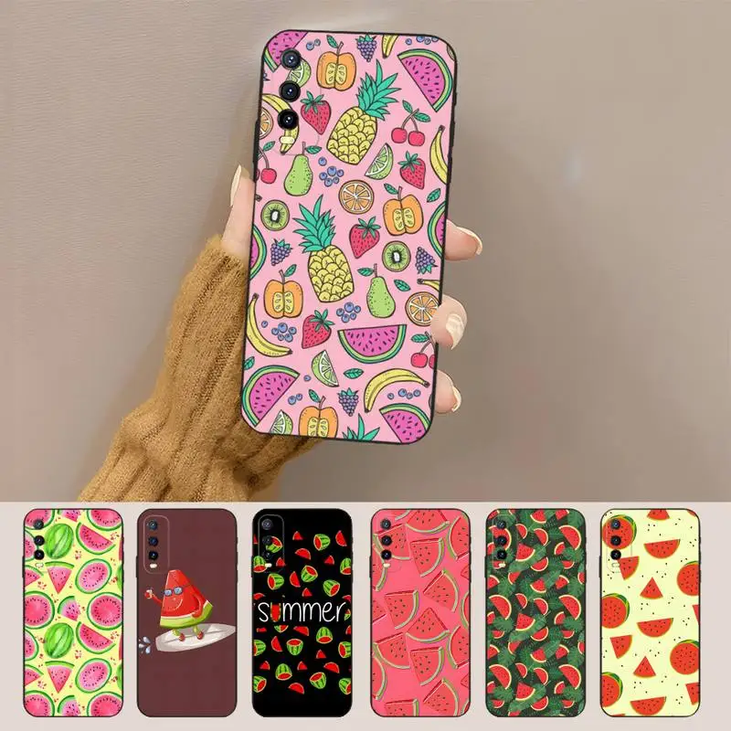 Чехол с изображением фруктов арбуза для VIVO Y95 Y93 Y20 Y30 Y50 Y75 V19 V17 V15 Pro X60 NEX Fundas Shell Coque
