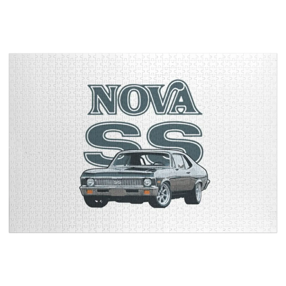 

Chevy Nova Ss 1971 Jigsaw Puzzle Wood Name Scale Motors Puzzle