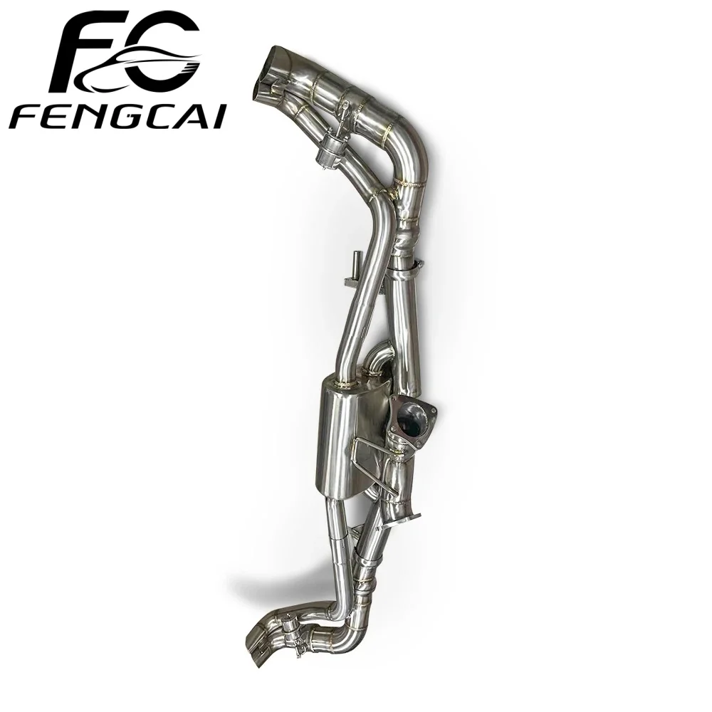

High-performance exhaust cat back for 2020-2023 Audi R8 V10 5.2 stainless steel exhaust pipe muffler exhaust system retrofit