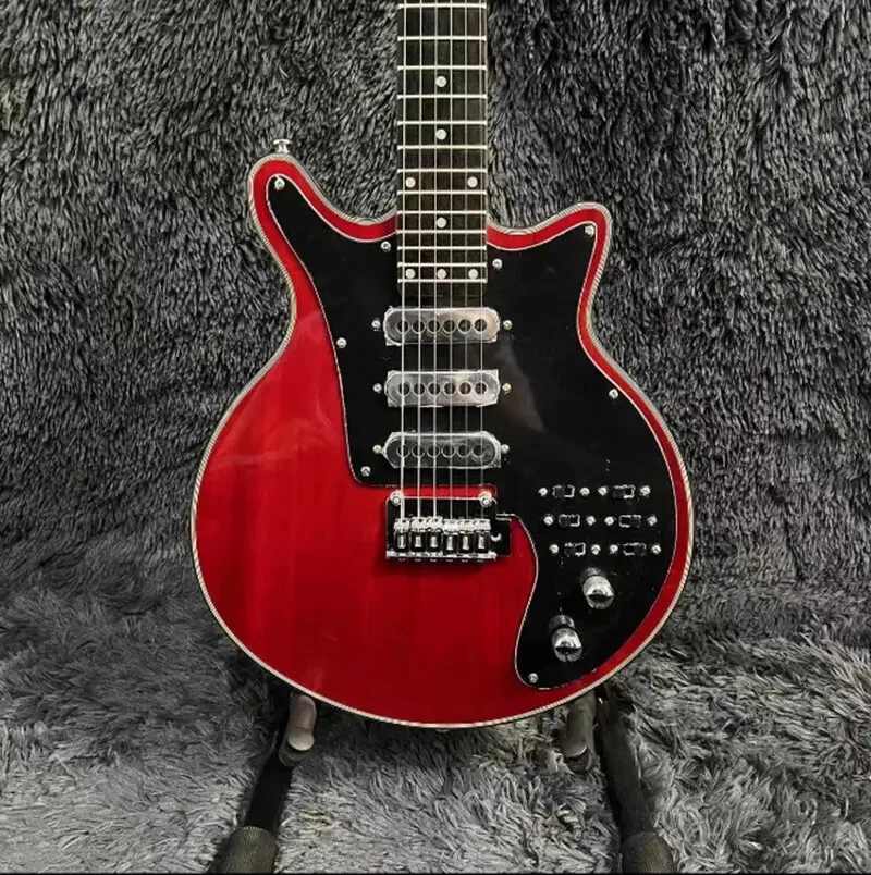 2026 hot new Red Special Brian May Style Guitar With Chrome Hardware 6 String-