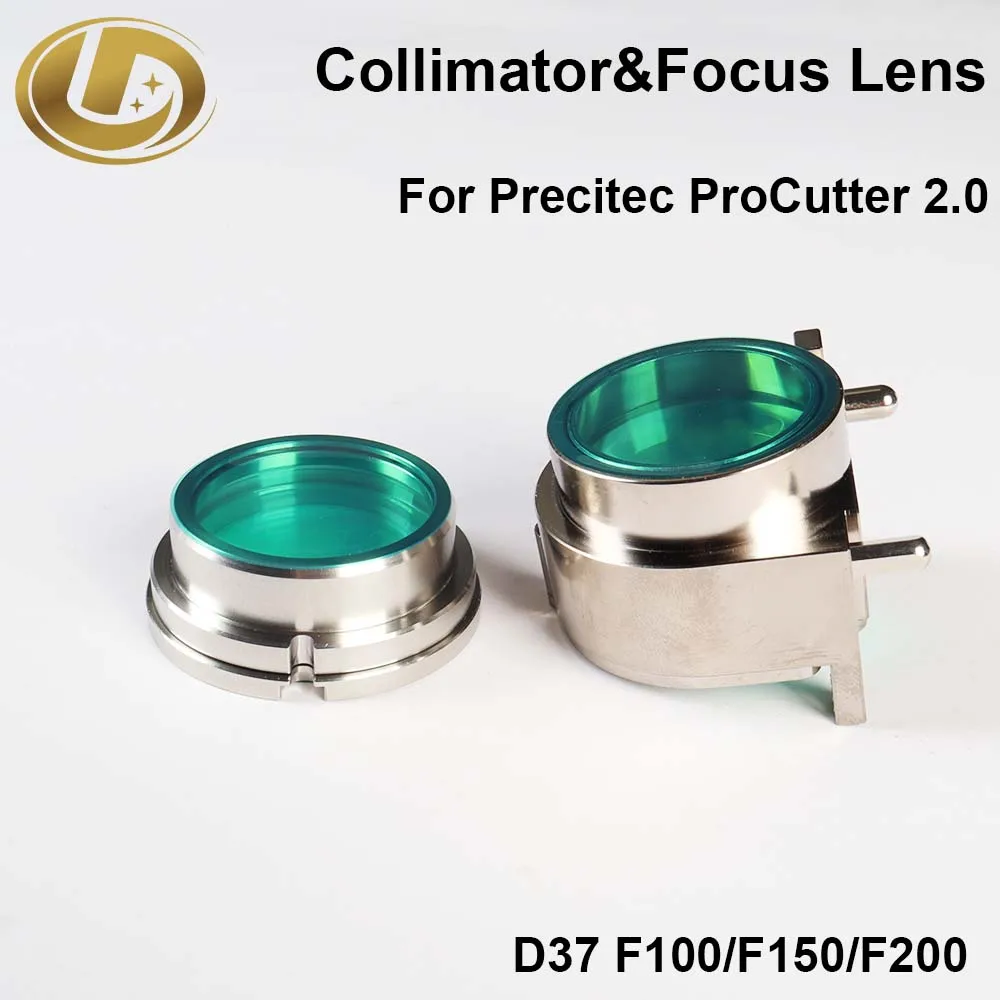 Precitec Focus Collimating Lens with Holder ProCutter 2.0 D37 F100/150/200 Fiber Laser Cutting Head Parts