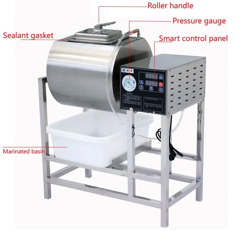 พรีเมี่ยมเนื้อสูญญากาศเครื่องหมักไก่และเนื้อหมักเครื่อง Kimchi Pickling Tumbling Machine