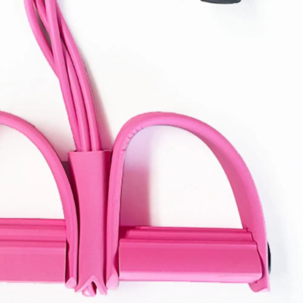 Pedal Resistance Band Flexibility Training Strap 4/6-tube Pedal Puller Resistance Bands with Handles Multifunction Elastic Yoga