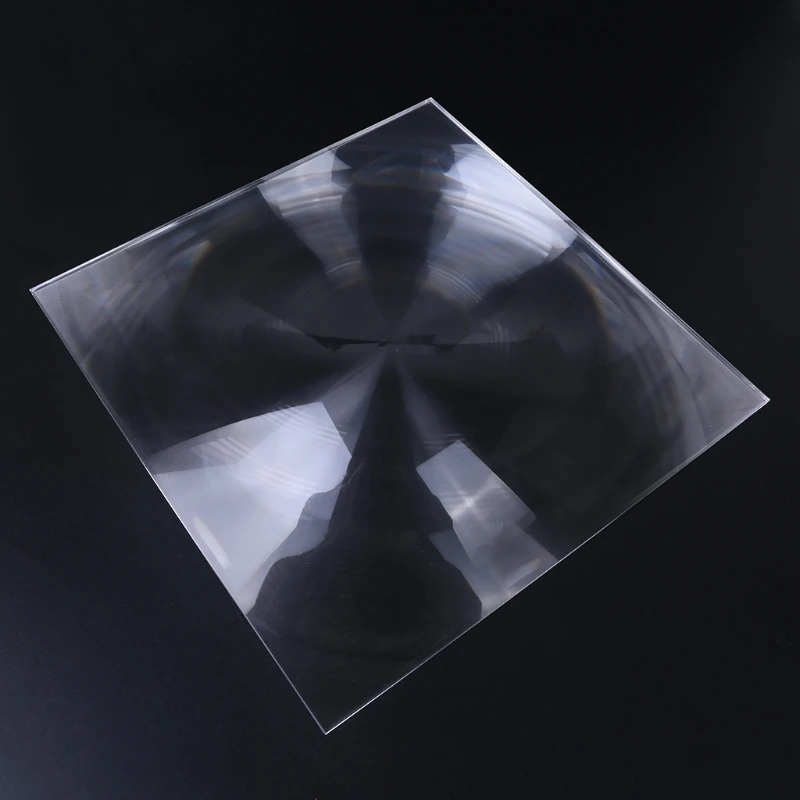 Square 300X300MM PMMA Fresnel Lens Concentrating Lens Glass Lenses Make Tools Scientific Experiment Lens