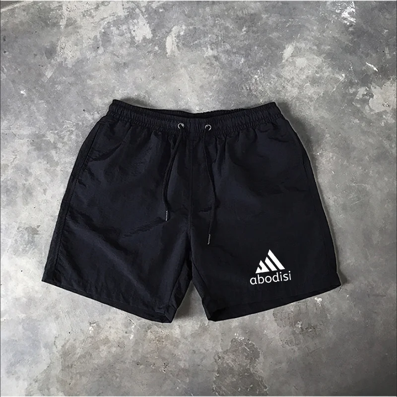Men's Beach Pants Casual Five-Panel Shorts Fashion Trendy Outerwear Loose Fit Waterproof Surfing Swimming Trunks