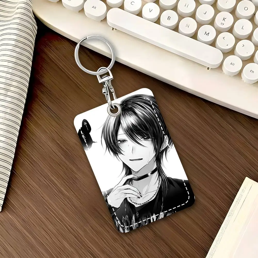 1 Stück Anime Kasurich Kartenetui Schlüsselanhänger Zugangskarten-Tasche Schlüsselanhänger Leder-Kartenhalter Schlüsselring – Detail 11
