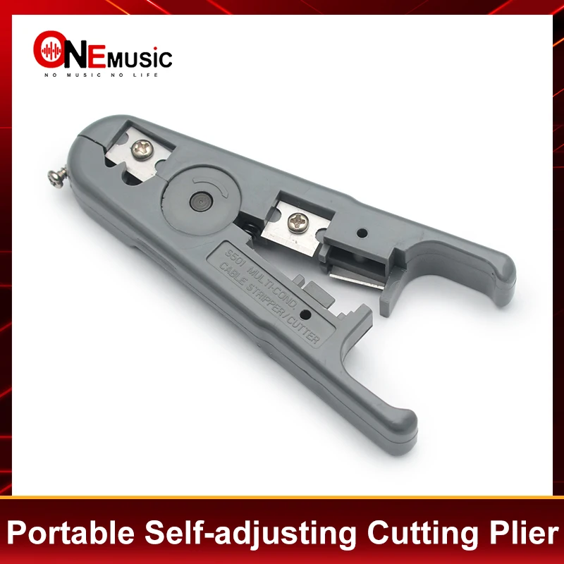 2Pcs Portable Self-adjusting Crimping Plier Wire Cable End guitar Cable Cutter Cutting Pliers Hand Tools