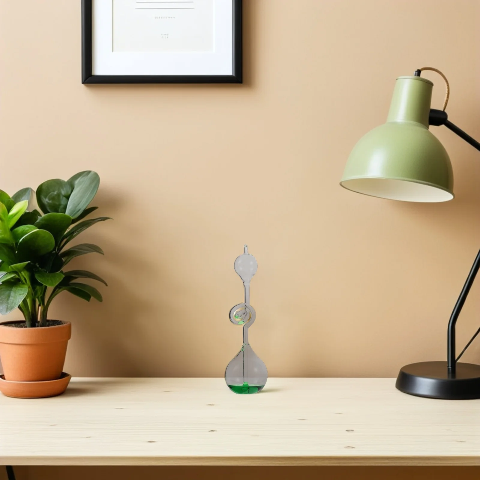 

4Pcs Liquid Motion Bubbler Timer Glass Hourglass Creative Sensory Bottles for Home Desk Decoration Couples Room Decor