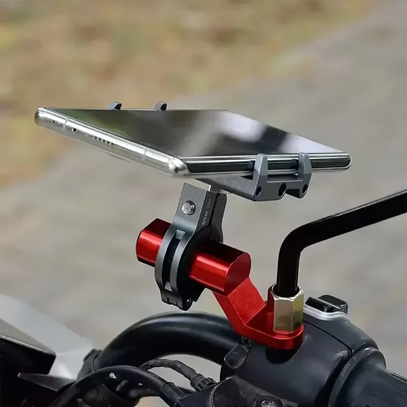 Hochwertige Universal-Adapterhalterung für Rückspiegel, Motorradzubehör, Halterung für Triumph, Suzuki, Kawasaki – Detail 1