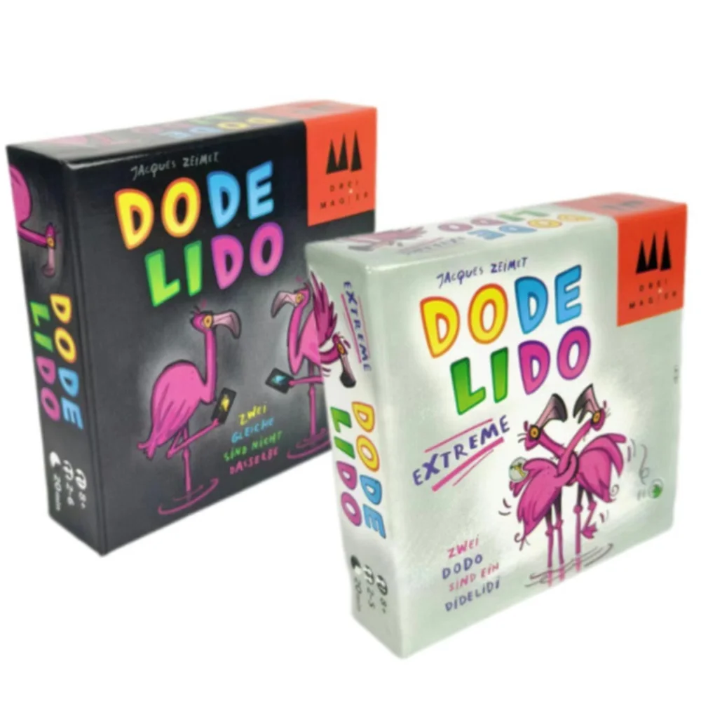 Challenge Yourself and Have Fun with DODELIDO English Version Card Game for All Ages