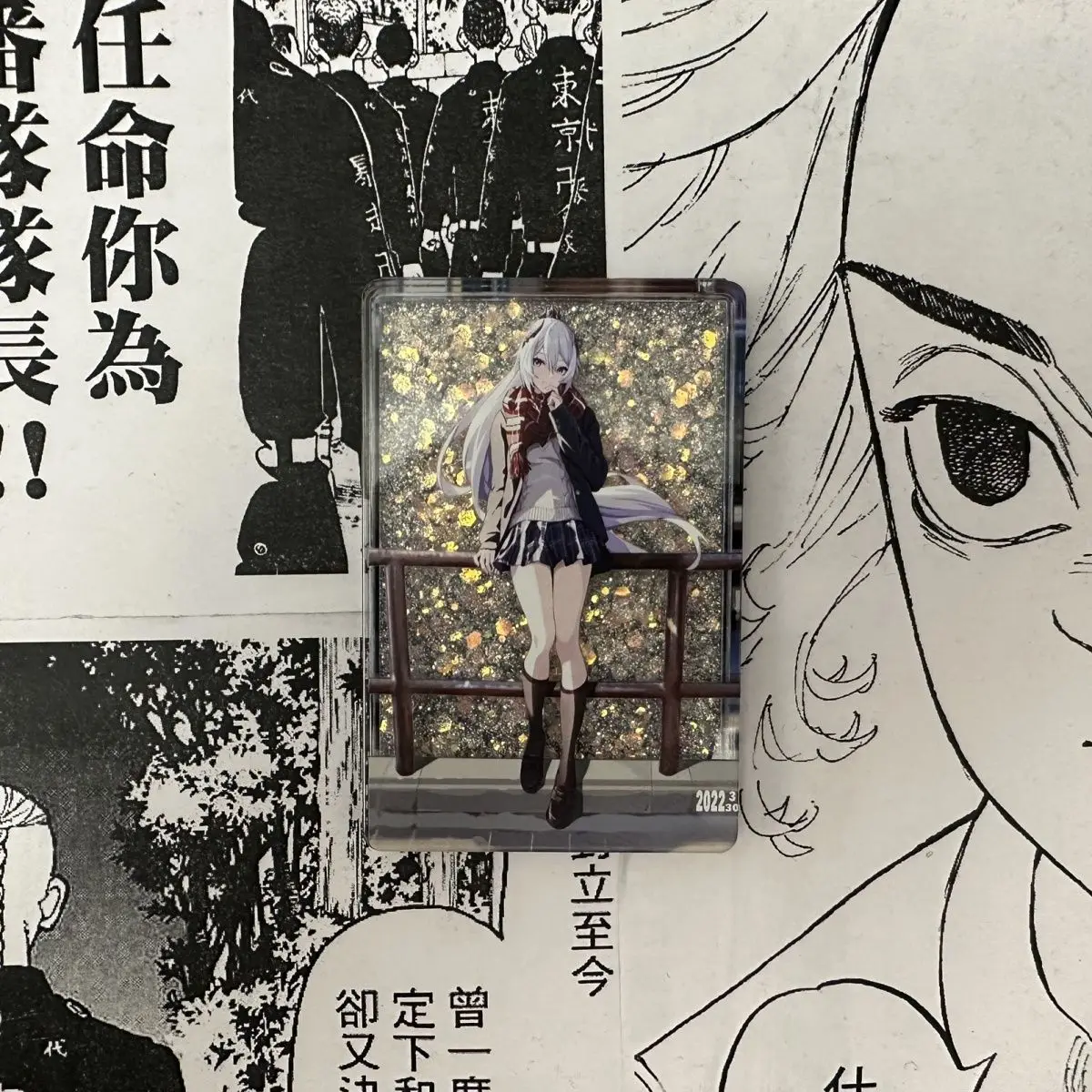 زخرفة أنيمي أكريليك تأثيري ، تأثير هونكاي 3 ، كيانا كاسلانا ، الرمال المتحركة ، ما جونغ ، مستوى مظهر عال ، أمبيتس