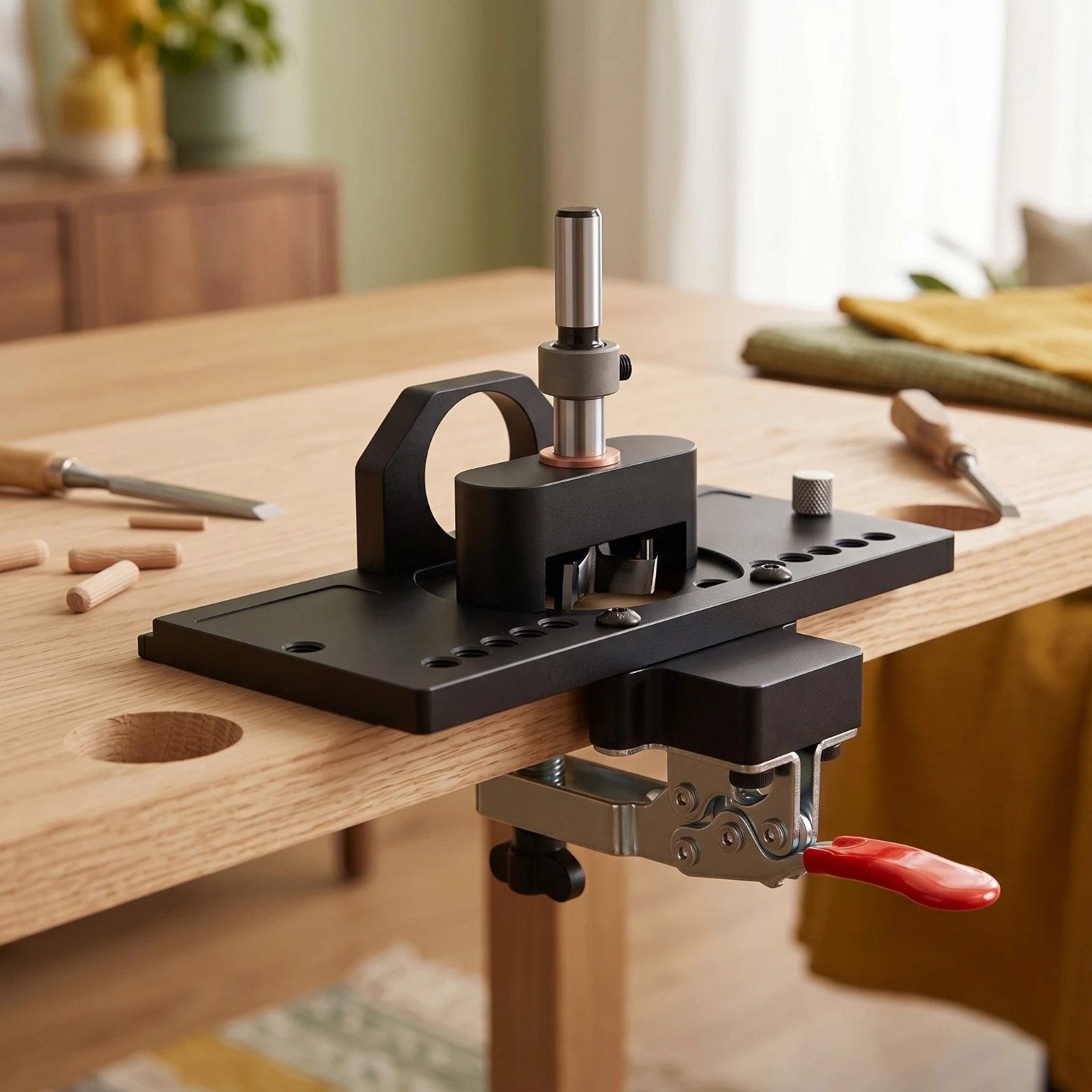 Woodworking Jig - 35mm 힌지 지그 고정밀 숨김형 캐비닛